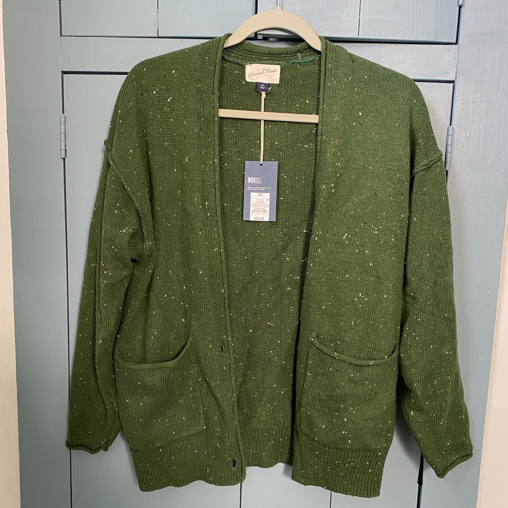 NWT Green Cardigan from Universal Thread - XS